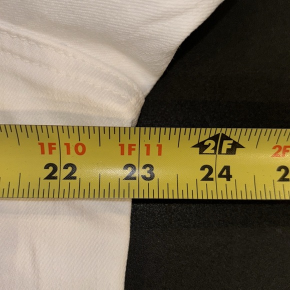 Eddie Bauer women’s white long sleeve button down jean jacket size XL - Picture 5 of 7